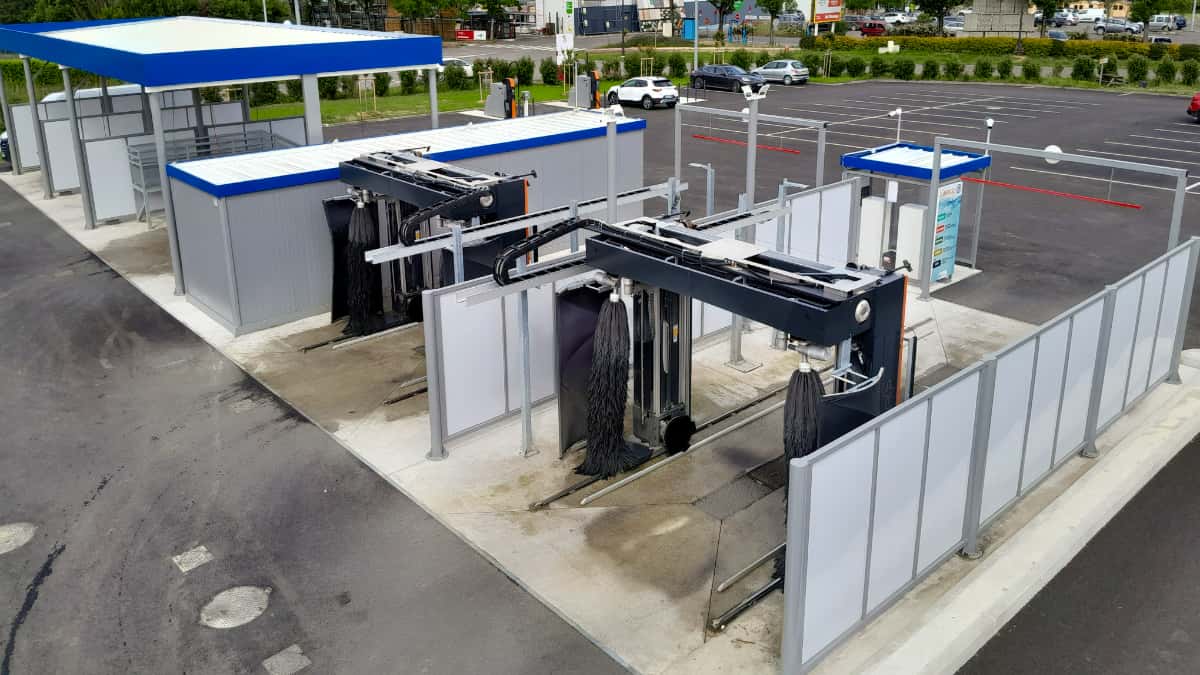 Centre de lavage Leclerc Auch réalisé par AMD