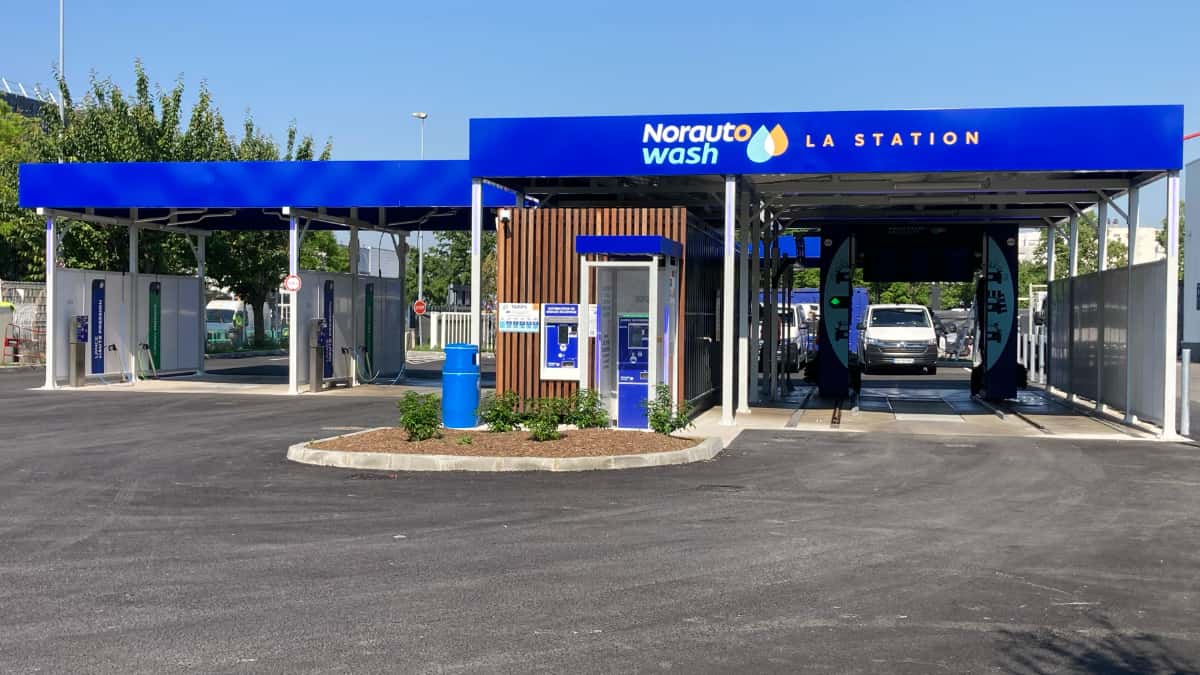 Centre de lavage Norauto Bobigny réalisé par AMD