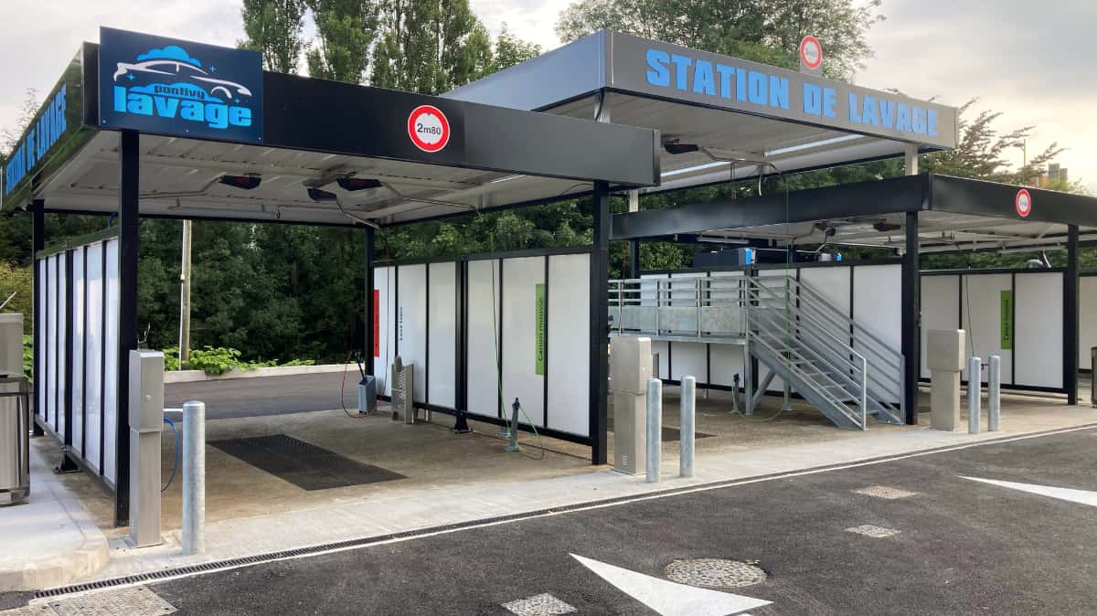 Rénovation de la station Pontivy Lavage