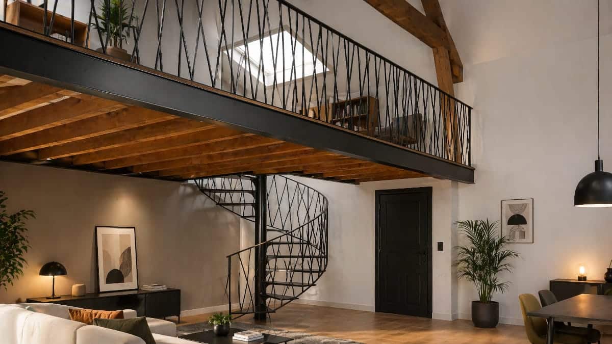 Garde-corps métallique pour escalier et mezzanine AMD