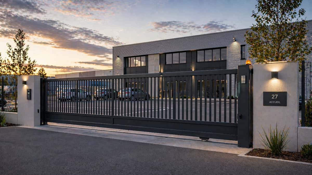 Portail métallique coulissant sur mesure AMD