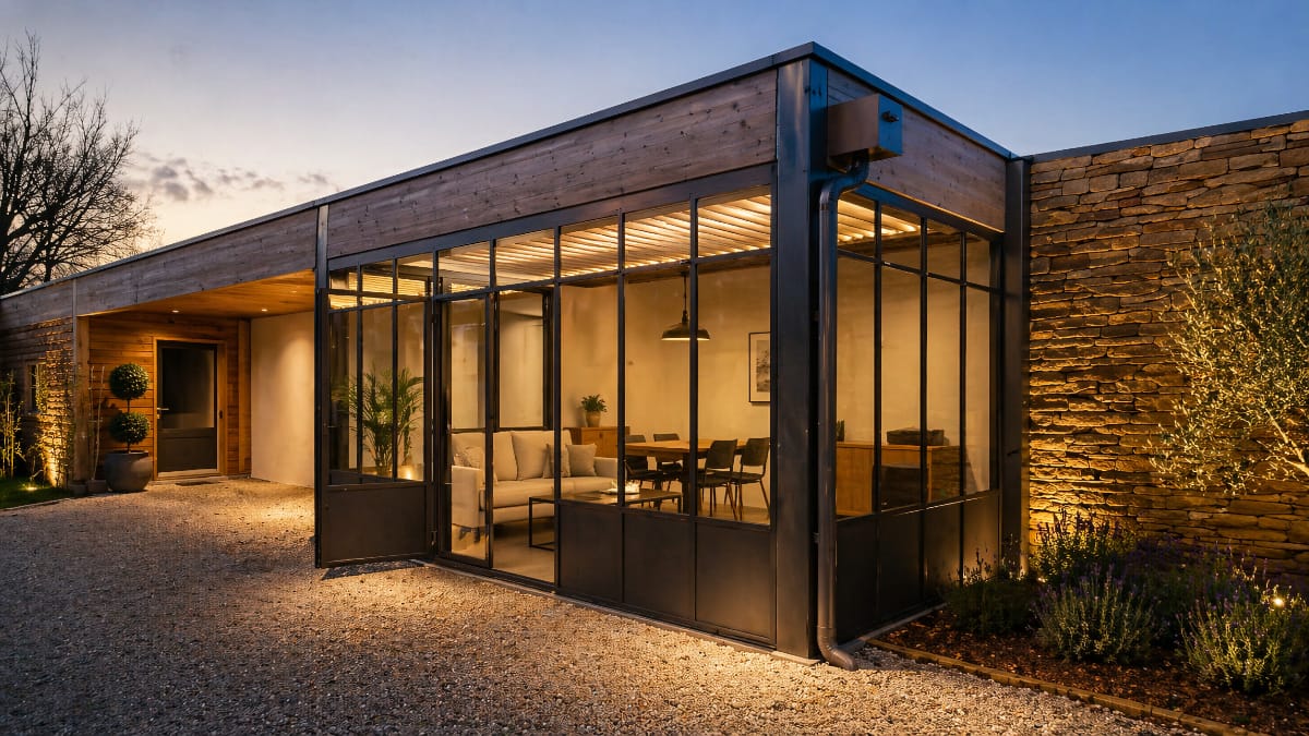 Pergola métallique moderne AMD